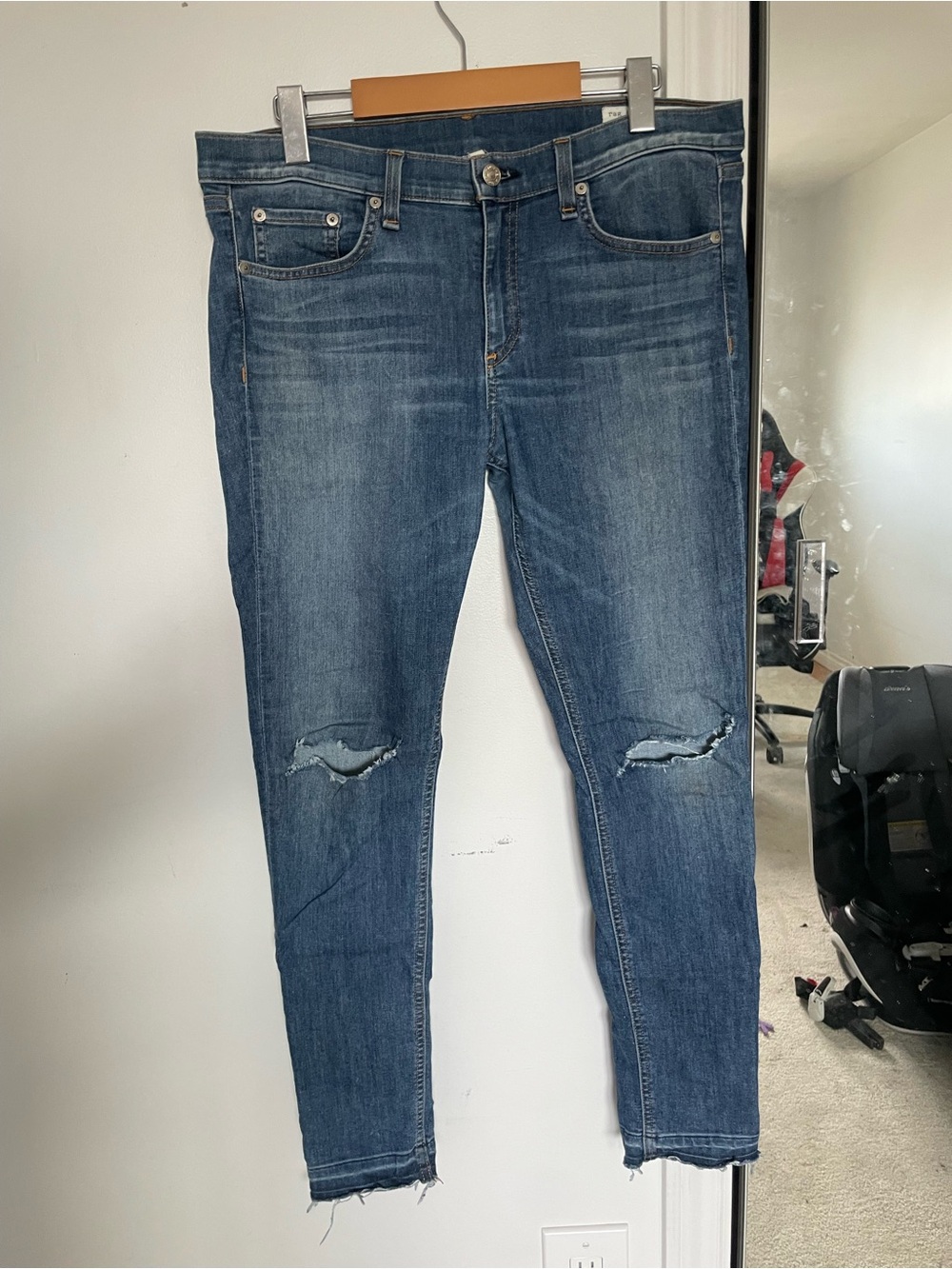 Rag & Bone Jean Blue Wash Denim